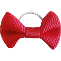 Nudos para trenzas Equithème de tela, paquete de 20 Roja Rojo