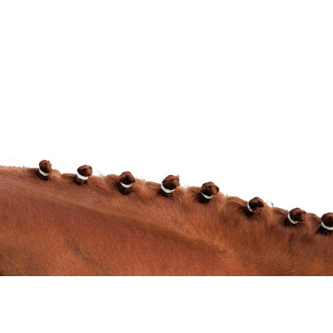 Gomas para crines. Blanco Gomas para crines. Blanco