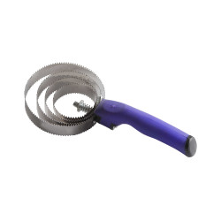 Almohaza metálica redonda con asa Soft Púrpura Violeta