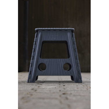 Taburete-escalón plegable Hippo-Tonic Grip Gris