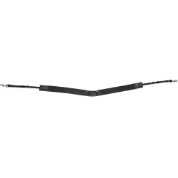 Pechopetral de pecho de goma Eric Thomas Pro Negro