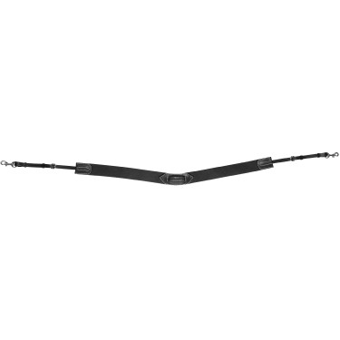 Pechopetral de pecho de goma Eric Thomas Pro Negro