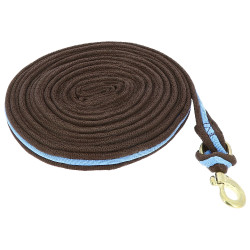 Ramal de dar cuerda acolchado JUMPTEC Choco / cielo Marr&amp;amp;amp;oacute;n