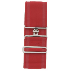 Sobrecincha lisa elástica de manta Roja Rojo