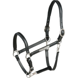 Cabezada de cuero grooming Eric Thomas “Pro” Negro