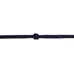 Cabezada de doma natural suave Azul marino