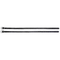 Correas de espuelas RIDING WORLD Cuir soft Negro