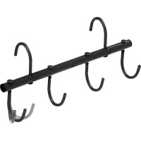 Colgador múltiple plegable Negro