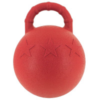 Pelota con asa para caballos Roja Rojo Pelota con asa para caballos Roja Rojo