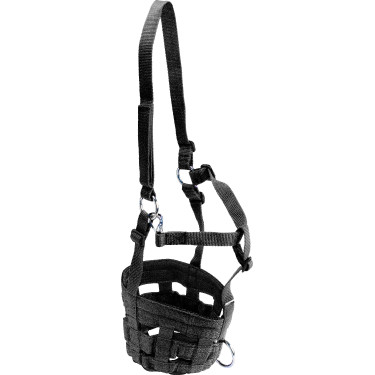 Bozal de nylon Negro