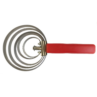 Almohaza metálica redonda