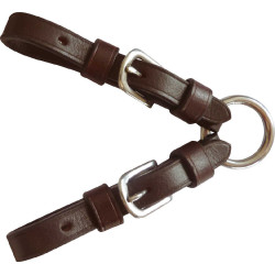 Puente Pelham RIDING WORLD con anillas Havana Marrón