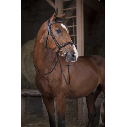 Riendas de goma Norton Pro 16mm Negro