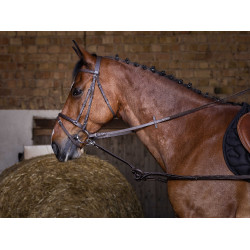 Chambón de goma Riding World Havana Marrón