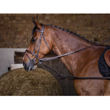 Chambón de goma Riding World Havana Marrón