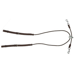 Pechopetral corto elástico / Poleas Norton Pro Havana Marrón