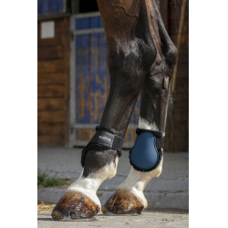 Protectores de menudillo Norton Fleece marine, contrastes noirs Azul