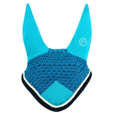 Orejeras antimoscas Equi-Theme Polyfun Turquesa / azúl marino