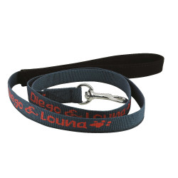 Correa de nailon Diego & Louna para perros Antracita Gris Correa de nailon Diego & Louna para perros Antracita Gris