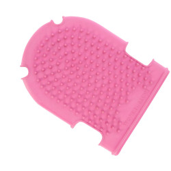Guante de cepillado + cepillo Rosa