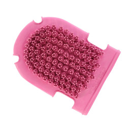 Guante de cepillado + cepillo Rosa