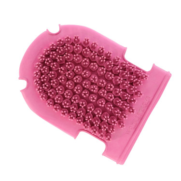 Guante de cepillado + cepillo Rosa