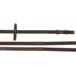 Riendas Hunter Norton Pro 16 mm Havana Marrón