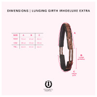 Cinchuelo de trabajo de nylon adicional Imperial Riding Deluxe Rosa multicolor de flores Cinchuelo de trabajo de nylon adicional Imperial Riding Deluxe Rosa multicolor de flores