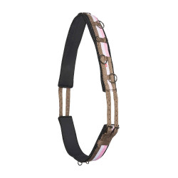 Cinchuelo de trabajo de nylon adicional Imperial Riding Deluxe Capp. / blanca Rosa Cinchuelo de trabajo de nylon adicional Imperial Riding Deluxe Capp. / blanca Rosa