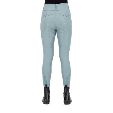 Leggings de equitación Euro-Star Maxima FullGrip Plomo Azul