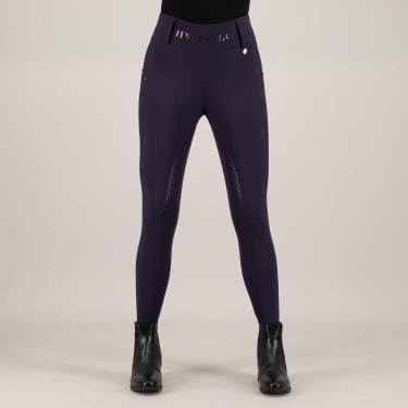 Leggings de equitación HV Polo Favourite Highwaist FullGrip Azul marino Leggings de equitación HV Polo Favourite Highwaist FullGrip Azul marino