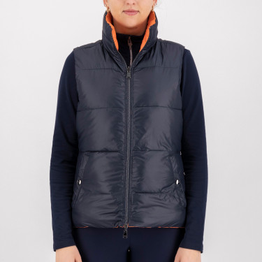 Chaleco sin mangas HV Polo Claire reversible Jengibre Naranja Chaleco sin mangas HV Polo Claire reversible Jengibre Naranja