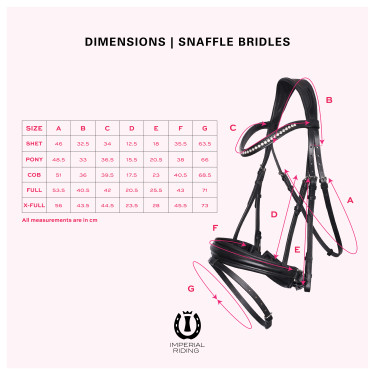 Bridon Imperial Riding Athena Negro