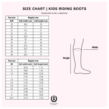 Botas de equitación Imperial Riding Kids Walker Glam