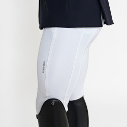 Pantalón de equitación Euro-Star Gabriel Competition Grip Connect Full Blanco