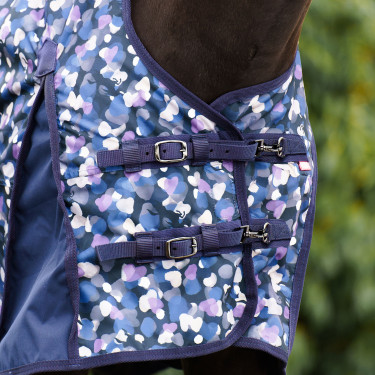 Manta de paddock Imperial Riding Pandora 0gr Lovefetti oscuro Motifs