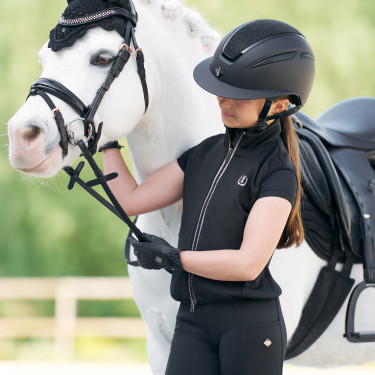Chaleco para niños Imperial Riding Izzy Sun Negro Chaleco para niños Imperial Riding Izzy Sun Negro