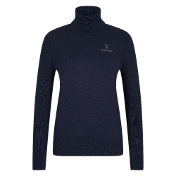 Jersey de cuello alto HV Polo Dorothy Marino Azul marino
