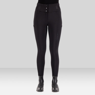 Pantalón de equitación Euro-Star Athletic Luxe FullGrip Negro Pantalón de equitación Euro-Star Athletic Luxe FullGrip Negro