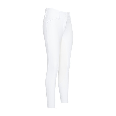 Pantalón de equitación Euro-Star Aurelia Competition Grip Connect Full Blanco Pantalón de equitación Euro-Star Aurelia Competition Grip Connect Full Blanco