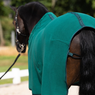 Manta polar HV Polo Nena Verde pato