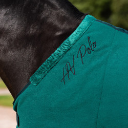 Manta polar HV Polo Nena Verde pato