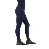 Leggings de equitación Imperial Riding Comfi Sparks invierno FullGrip mujer Marino Azul marino