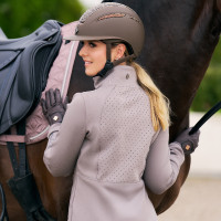Cárdigan Imperial Riding Sporty Air mujer Carbón vegetal Gris