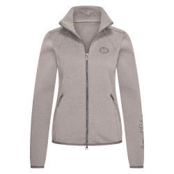 Cárdigan Imperial Riding Sporty Air mujer Carbón vegetal Gris