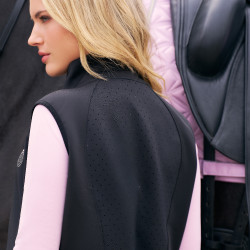 Chaleco sin mangas Imperial Riding Sporty Air para mujer Negro