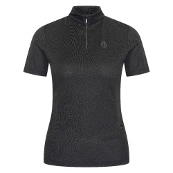 Polo de manga corta Imperial Riding Marla mujer Negro