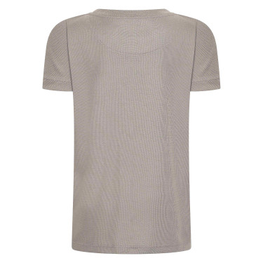 Camiseta de manga corta Imperial Riding Hally para niño Carbón vegetal Gris