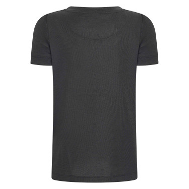 Camiseta de manga corta Imperial Riding Hally para niño Negro