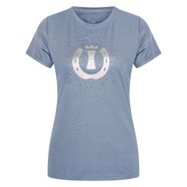 Camiseta de manga corta Imperial Riding Hally para mujer Piedra de luna Naranja